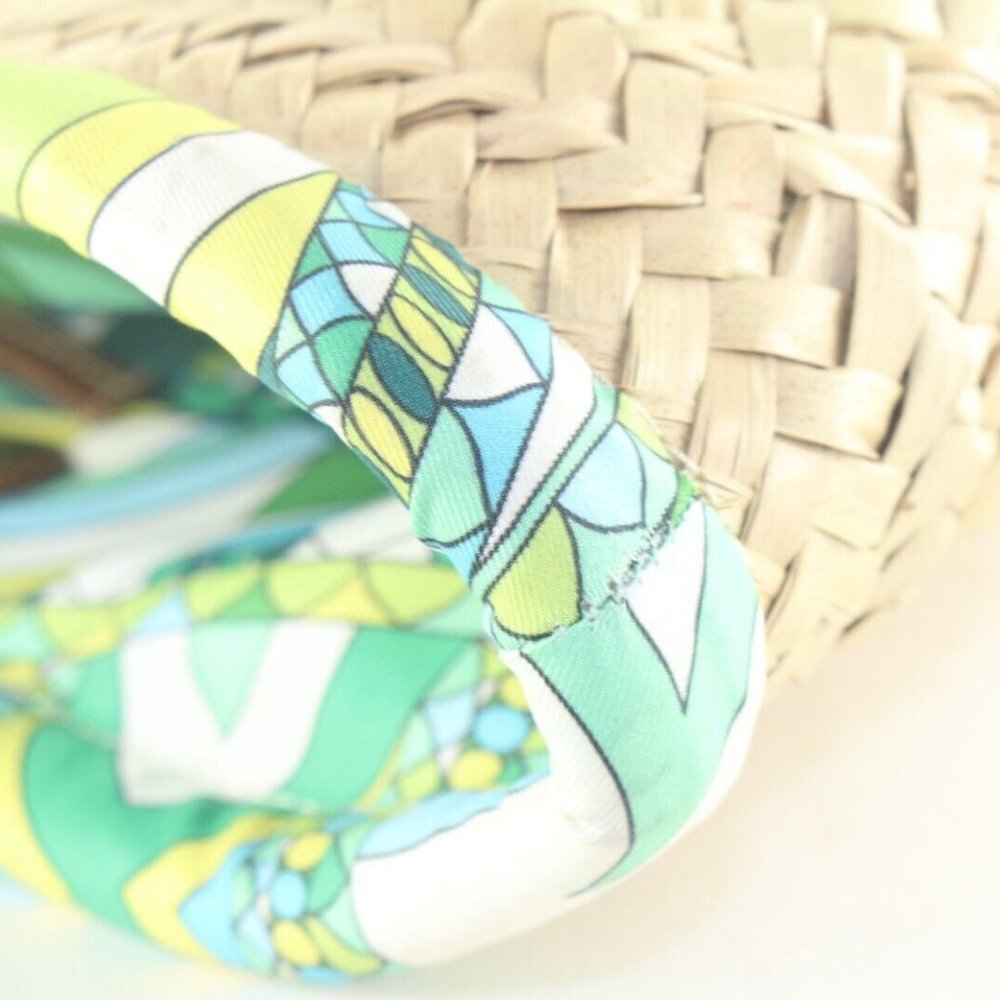 Emilio Pucci Wicker Basket Tote 1EP1026K - Picture 2 of 12